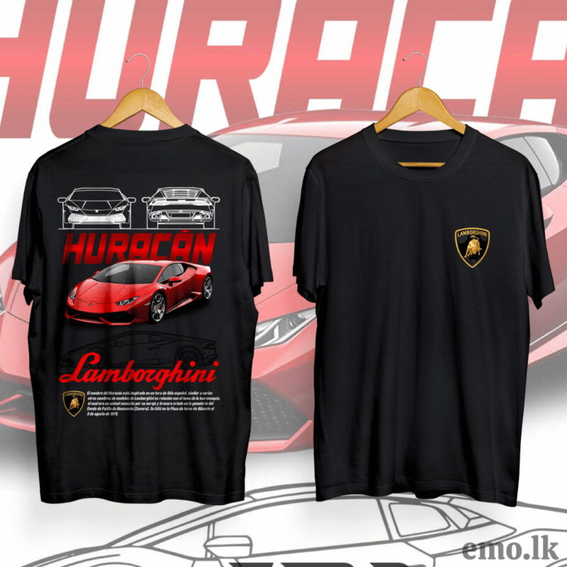 LAMBORGHINI HURACAN CAR T SHIRT