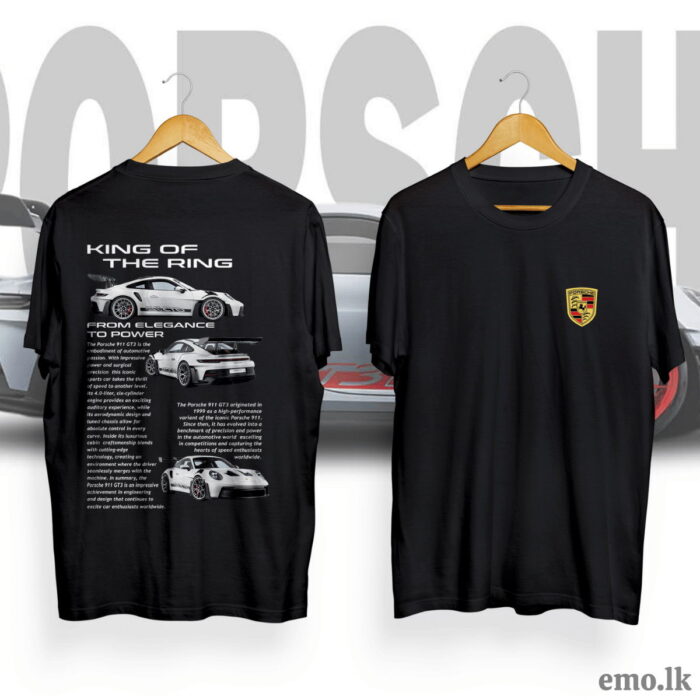 PORSCHE 911 GT3 CAR T SHIRT
