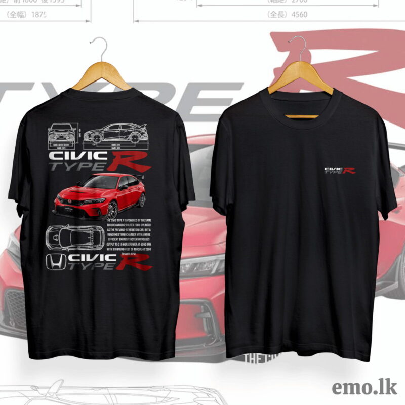 HONDA CIVIC TYPE R CAR T SHIRT