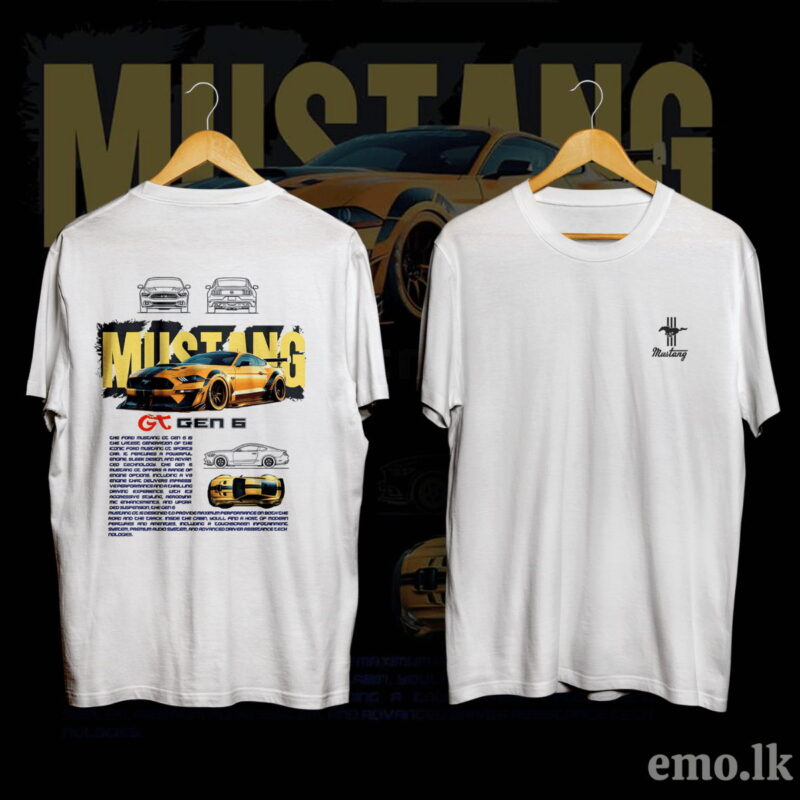 MUSTANG GEN6 CAR T SHIRT