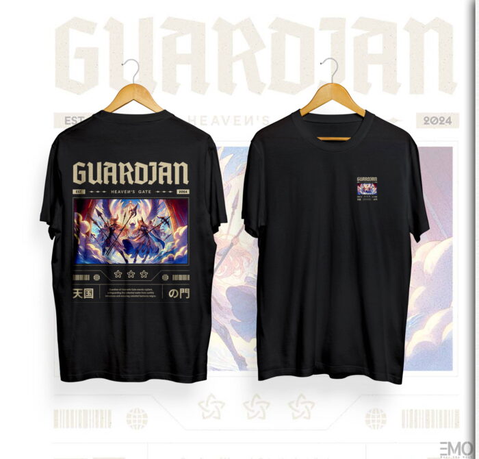 "GUARDIAN" ANIME T SHIRT – JAPANESE STREETWEAR | ANIME MERCH FOR ANIME LOVERS