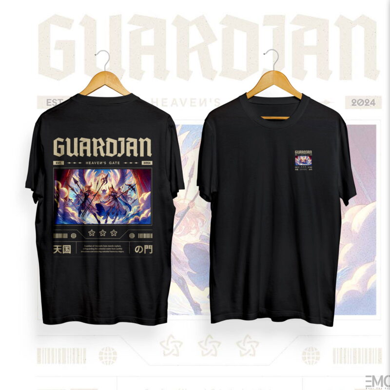"GUARDIAN" ANIME T SHIRT – JAPANESE STREETWEAR | ANIME MERCH FOR ANIME LOVERS