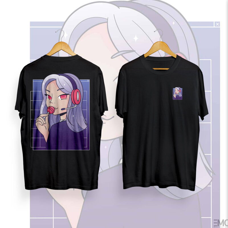 GIRL ANIME T SHIRT ā JAPANESE STREETWEAR | ANIME MERCH FOR ANIME LOVERS | FOR WOMENS
