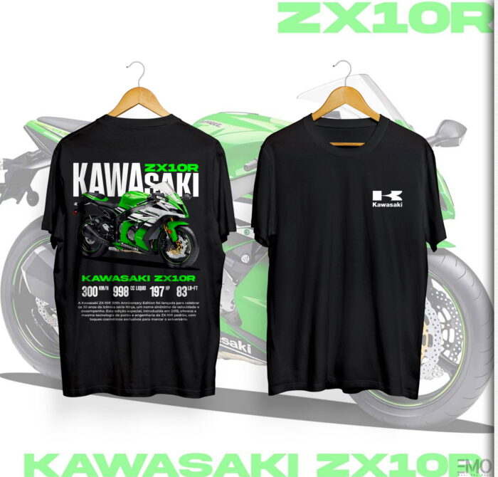 KAWASAKI ZX10R BIKE T SHIRT | PREMIUM QUALITY UNISEX T SHIRT