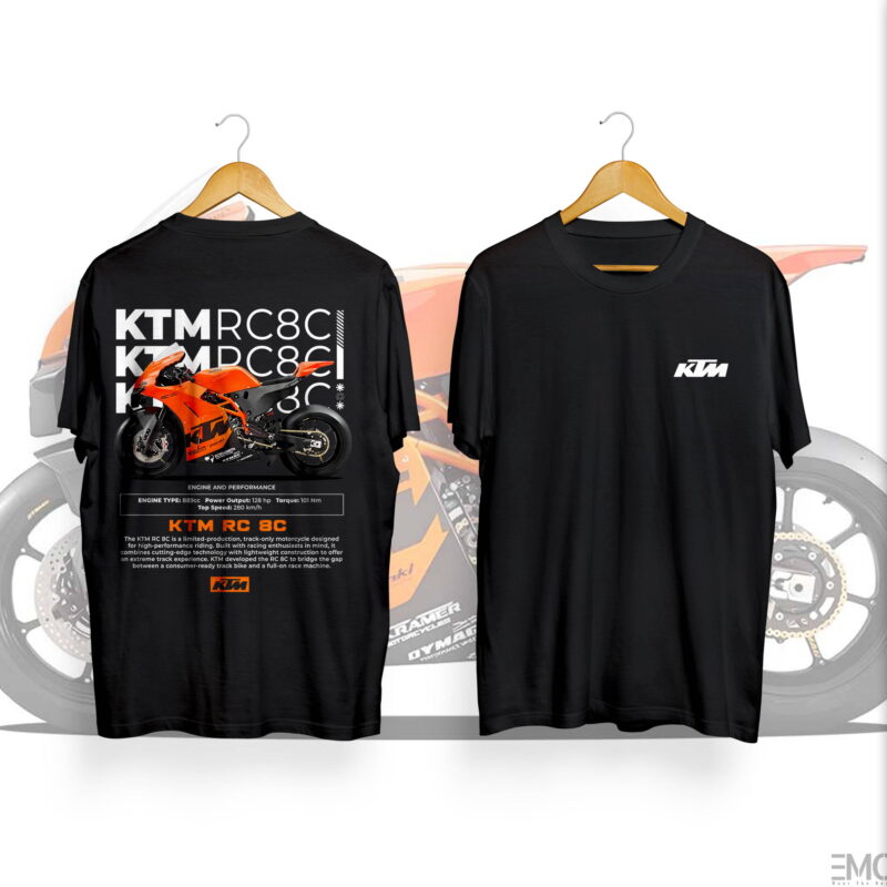 KTM RC 8C BIKE T SHIRT | PREMIUM QUALITY UNISEX T SHIRT