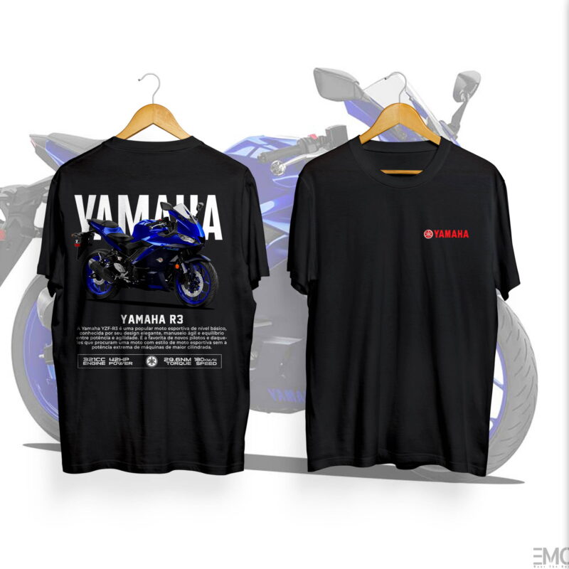 YAMAHA R3 BIKE T SHIRT | PREMIUM QUALITY UNISEX T SHIRT