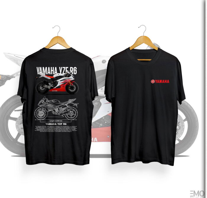 YAMAHA YZF R6 BIKE T SHIRT | PREMIUM QUALITY UNISEX T SHIRT