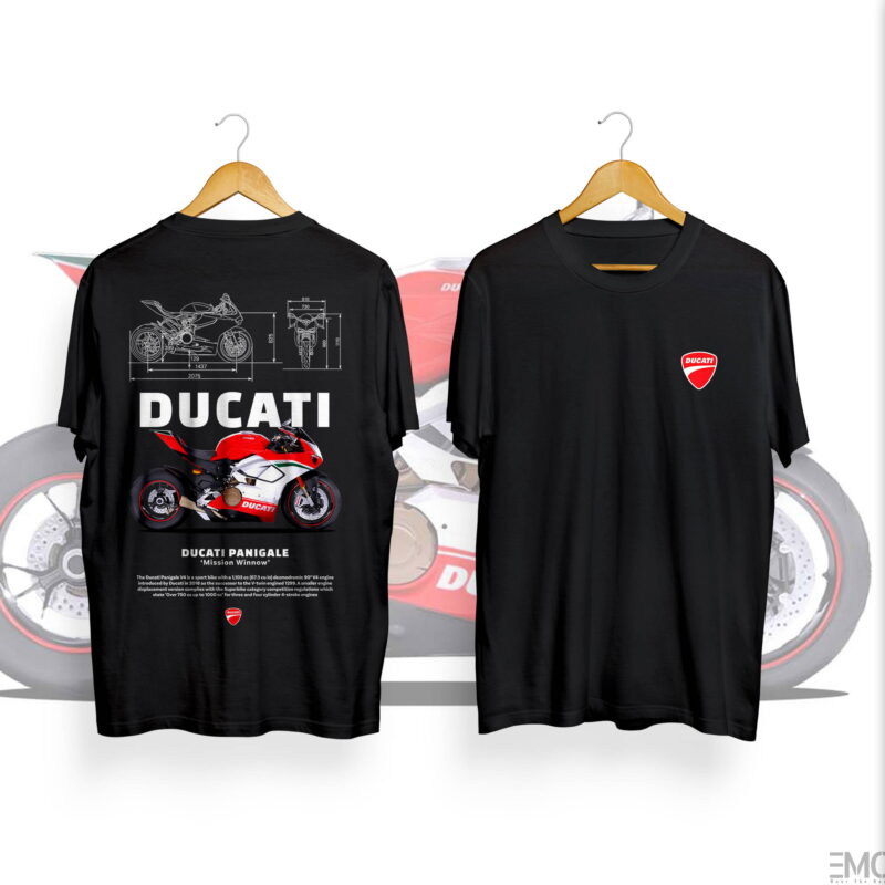 DUCATI PANIGALE BIKE T SHIRT | PREMIUM QUALITY UNISEX T SHIRT