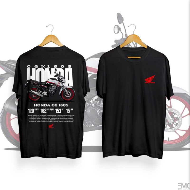 HONDA CG 160S BIKE T SHIRT | PREMIUM QUALITY UNISEX T SHIRT
