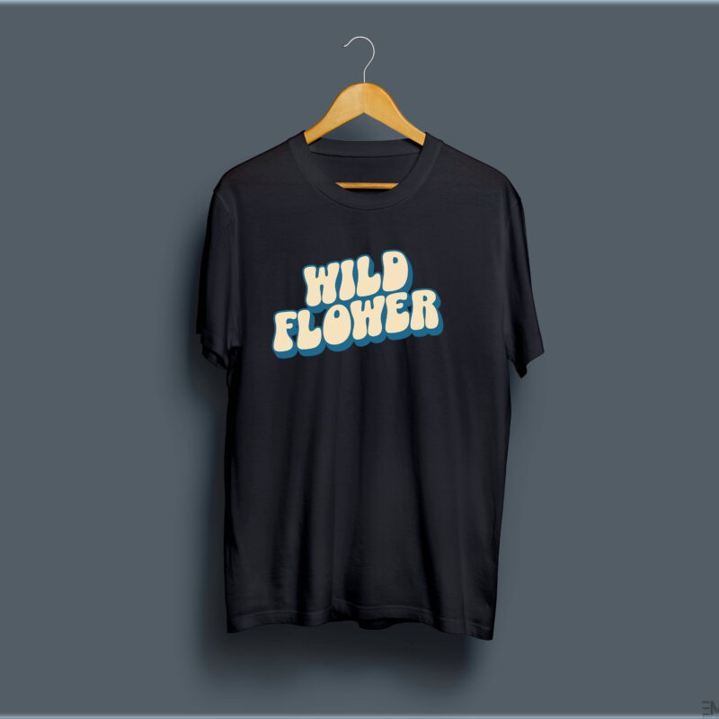 "WILD FLOWER" PRINTED T SHIRT FOR WOMEN