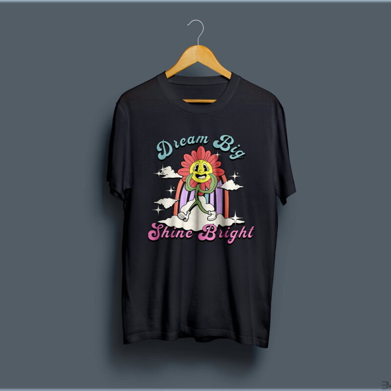 "DREAM BIG" PRINTED T SHIRT FOR WOMEN